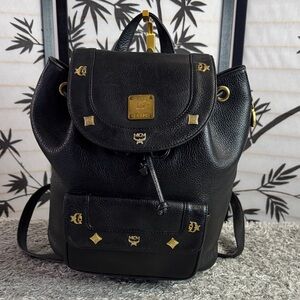 MCM Vintage Germany Leather drawstring backpack